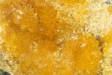 Intense Orange Calcite Crystal Cluster - Poland #311471-1